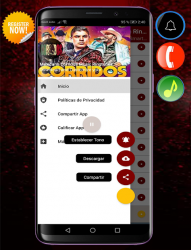 Captura 6 Tonos de Llamada Música Corridos Mexicanos android