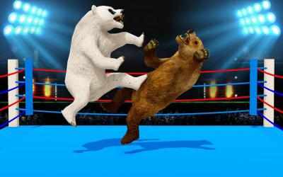 Screenshot 7 Wild Bear Ring Fighting: Wild Animal Adventure android