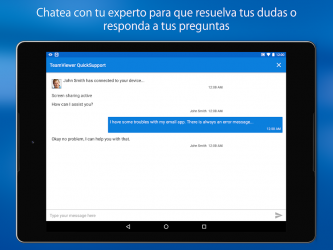 Imágen 10 TeamViewer QuickSupport android