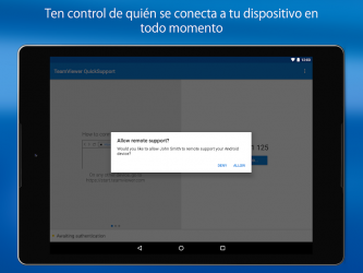 Imágen 9 TeamViewer QuickSupport android