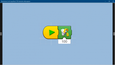 Screenshot 4 Transmissions Car for Lego Boost 17101 instruction with programs windows