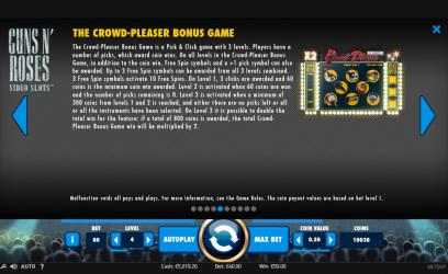 Captura 8 Guns N’ Roses Slot Game windows