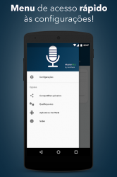 Captura de Pantalla 5 Gravador de Voz e Audio HQ android