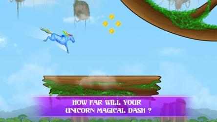 Screenshot 3 Unicorn Dash: Magical Run android
