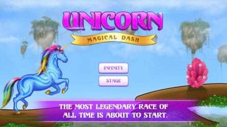 Screenshot 2 Unicorn Dash: Magical Run android