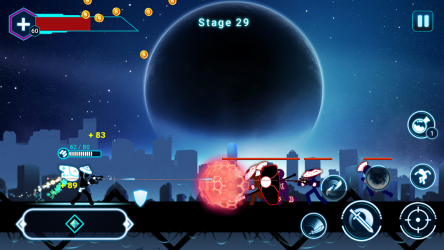 Capture 13 Stickman Ghost 2: Galaxy Wars android