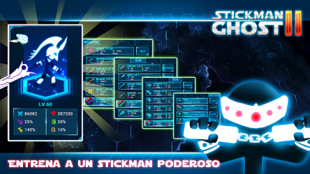 Imágen 4 Stickman Ghost 2: Galaxy Wars android