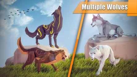 Captura 13 The Wolf Simulator 3D: Animal Family Tales android