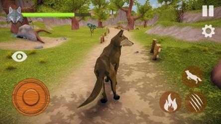 Captura 11 The Wolf Simulator 3D: Animal Family Tales android
