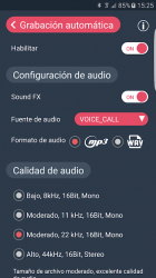 Capture 7 Call Recorder - Grabar llamadas - callX android