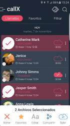 Screenshot 3 Call Recorder - Grabar llamadas - callX android