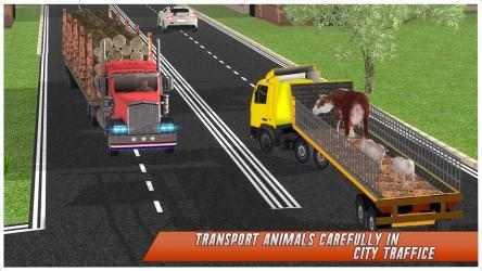 Captura de Pantalla 4 Animal Transport Simulator 3D - Farm Truck Driving windows