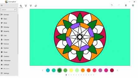 Screenshot 3 Coloring book for me & Mandala - Adult Colouring Book windows