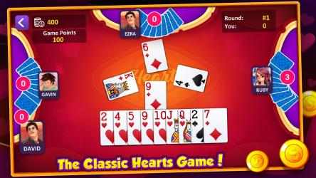 Captura de Pantalla 2 Hearts Card Game Free windows