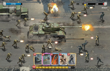 Captura de Pantalla 10 Heroes of War: WW2 Idle RPG android