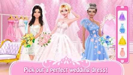 Captura de Pantalla 4 Makeup Games: Wedding Artist Games for Girls android