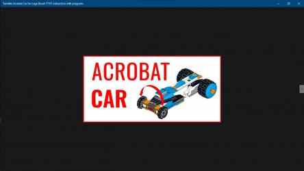 Captura de Pantalla 1 Tumbler Acrobat Car for Lego Boost 17101 instruction with programs windows