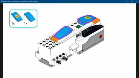 Captura de Pantalla 3 Tumbler Acrobat Car for Lego Boost 17101 instruction with programs windows