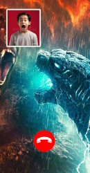 Screenshot 11 Godzilla and kong Video Call android
