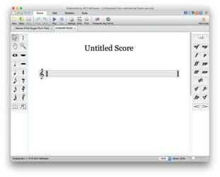 Screenshot 4 Crescendo Free Music Notation Editor for Mac mac