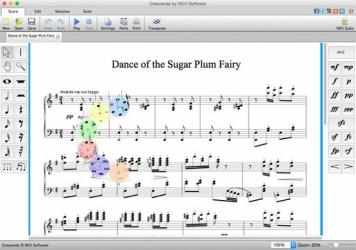 Captura de Pantalla 1 Crescendo Free Music Notation Editor for Mac mac