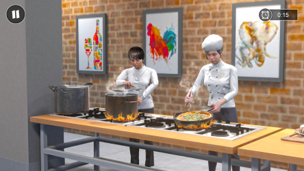 Screenshot 3 Juego de cocina Virtual Chef android