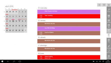 Screenshot 6 One Calendar windows