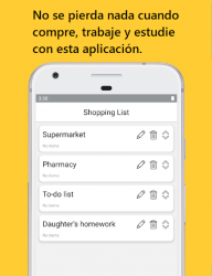 Screenshot 6 Lista de compras | Lista de quehaceres android