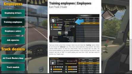 Captura 12 Euro Truck Simulator 2 Guide App windows