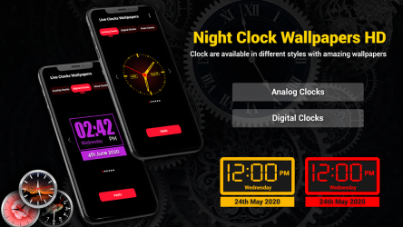 Captura de Pantalla 3 Fondos de pantalla de reloj inteligente android
