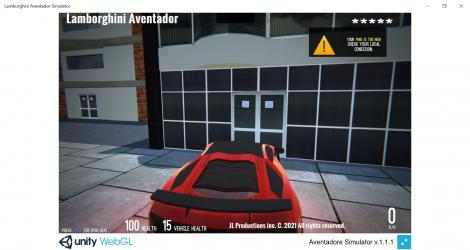Screenshot 2 Lamborghini Aventador Simulator windows