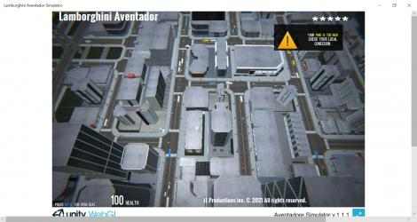 Screenshot 1 Lamborghini Aventador Simulator windows