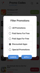 Screenshot 9 Promo Codes by Appz.Net android
