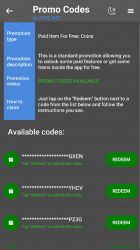 Imágen 3 Promo Codes by Appz.Net android