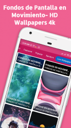 Imágen 7 Fondos de Pantalla en Movimiento- HD Wallpapers 4k android