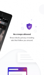 Captura de Pantalla 10 Brave Private Browser: Navegador web privado android