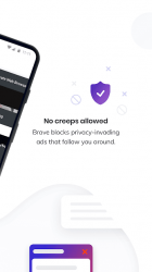 Screenshot 5 Brave Private Browser: Navegador web privado android