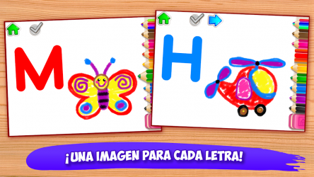 Imágen 5 Dibujos para colorear🎨Juegos de letras para niños android