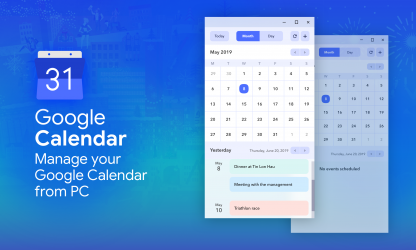 Imágen 1 Agenda for Google Calendar. windows