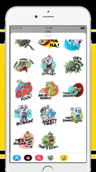 Screenshot 4 Cuphead Stickers iphone