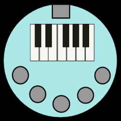 Imágen 1 MIDI Keyboard android