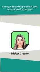 Screenshot 8 Crear stickers personalizadas para WhatsApp android