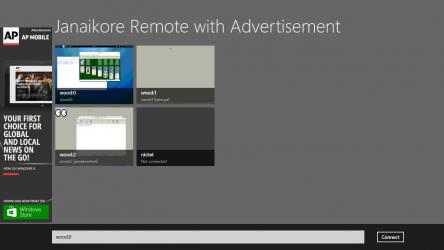 Screenshot 1 Janaikore Remote with Advertisement windows