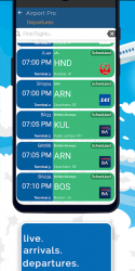 Captura de Pantalla 2 Brasilia International Airport (BSB) Info+ Tracker android