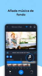 Captura 7 Movavi Clips - Editor de vídeo android