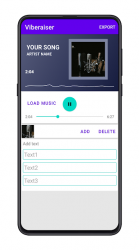 Screenshot 6 Benz - Music visualizer & Lyrics video maker android