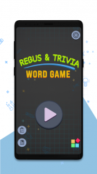 Captura 8 Word Riddles Games With Rebus &Trivia Puzzles Free android