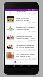Screenshot 3 Muestras GRATIS, regalos y cupones por correo android
