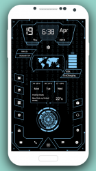 Captura de Pantalla 13 High Style Launcher 2021 - App Lock, Hide App android