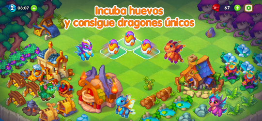 Screenshot 5 Dragon Magic: puzzle de fusión, juego de dragones android